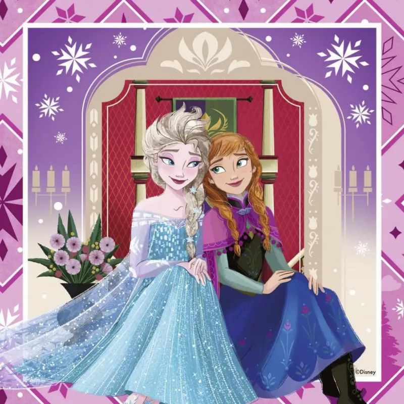 Ravensburger Disney Frozen 2 set puzzle per bambini - 3x49 pezzi