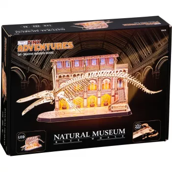 Revell Tiny Adventures Natural Museum kit modello snap balenottera azzurra