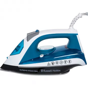 Russell Hobbs Supreme Steam Pro 23971-56 ferro da stiro a vapore 2600W nero blu grigio bianco