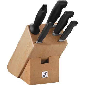 ZWILLING FOUR STAR Set 4 coltelli con ceppo