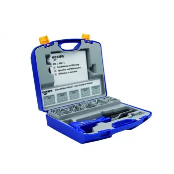 Gesipa PolyGrip® Junior Scatola rivetti – assortimento di rivetti ciechi 352 pezzi in valigetta metallica