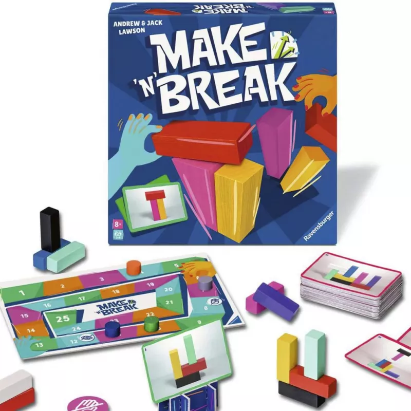 Ravensburger Make 'n' Break Family Gioco di costruzione