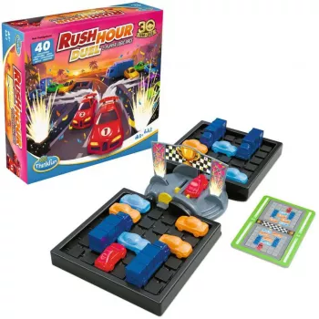 Ravensburger Rush Hour Duel – gioco logico per 2 giocatori: enigmi di ingorgo stradale