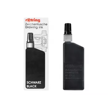rOtring Isograph inchiostro pigmentato nero 23 ml per strumenti tecnici da disegno