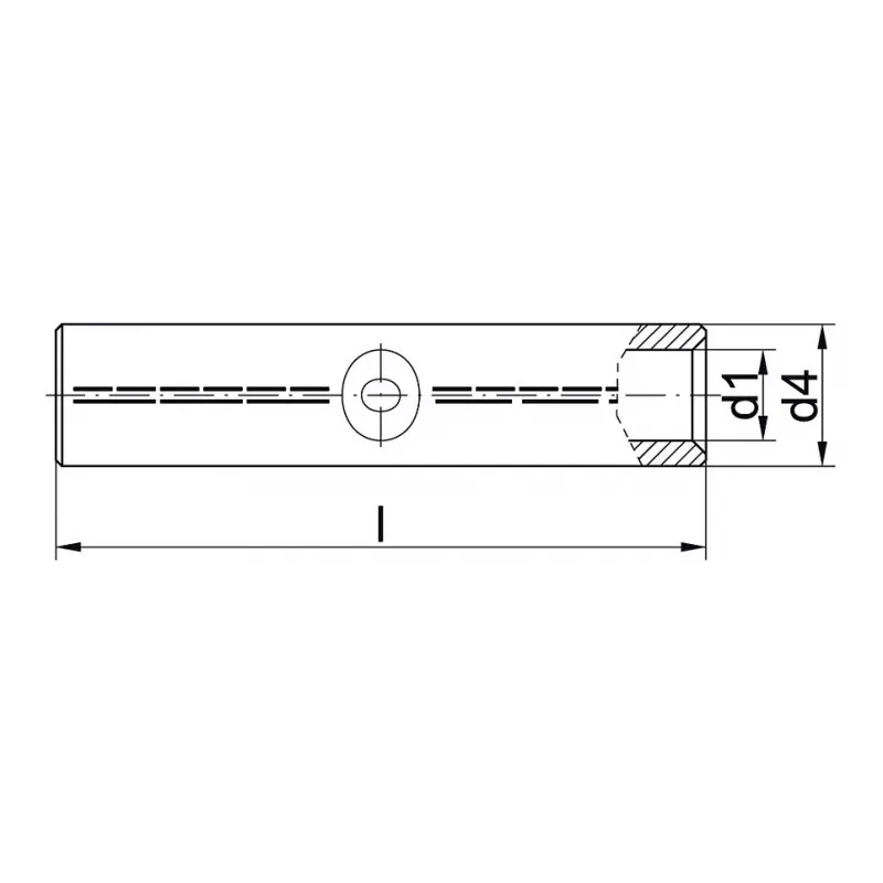 Klauke 228R connettore a compressione in alluminio 95 mm² connettore crimp