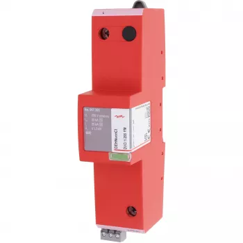DEHNvenCI DVCI1 255 FM Scaricatore di sovratensione Tipo 1+2, 1 polo, 255 V AC, 12,5 kA (10/350 µs), guida DIN