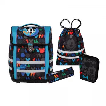 McNeill PERFECTO set zaino scuola 5 pezzi Disney Mickey Mouse