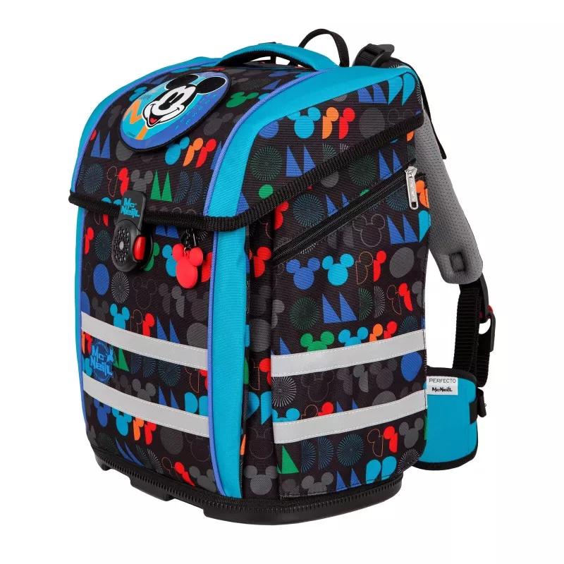 McNeill PERFECTO set zaino scuola 5 pezzi Disney Mickey Mouse