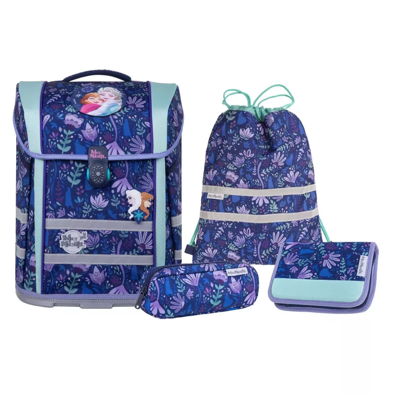 McNeill PERFECTO set zaino scuola 5 pezzi Disney Frozen II