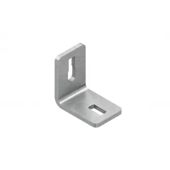 Niedax WWU150/8 angolare di collegamento a parete, isoscele, zincato a caldo, lunghezza braccio 150 mm, spessore 8 mm