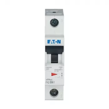 EATON FAZ-B4/1 interruttore automatico 4A 1 polo curva B 10kA