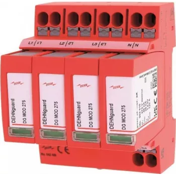 DEHN DG MP TNS 275 scaricatore di sovratensione Tipo 2 4 poli 275V AC 20kA