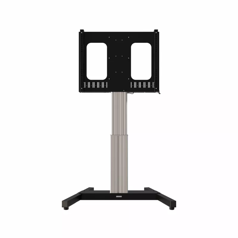 Kindermann set di piedini da pavimento per DisplayLift mobil – set di conversione in supporto da 4 pezzi, nero
