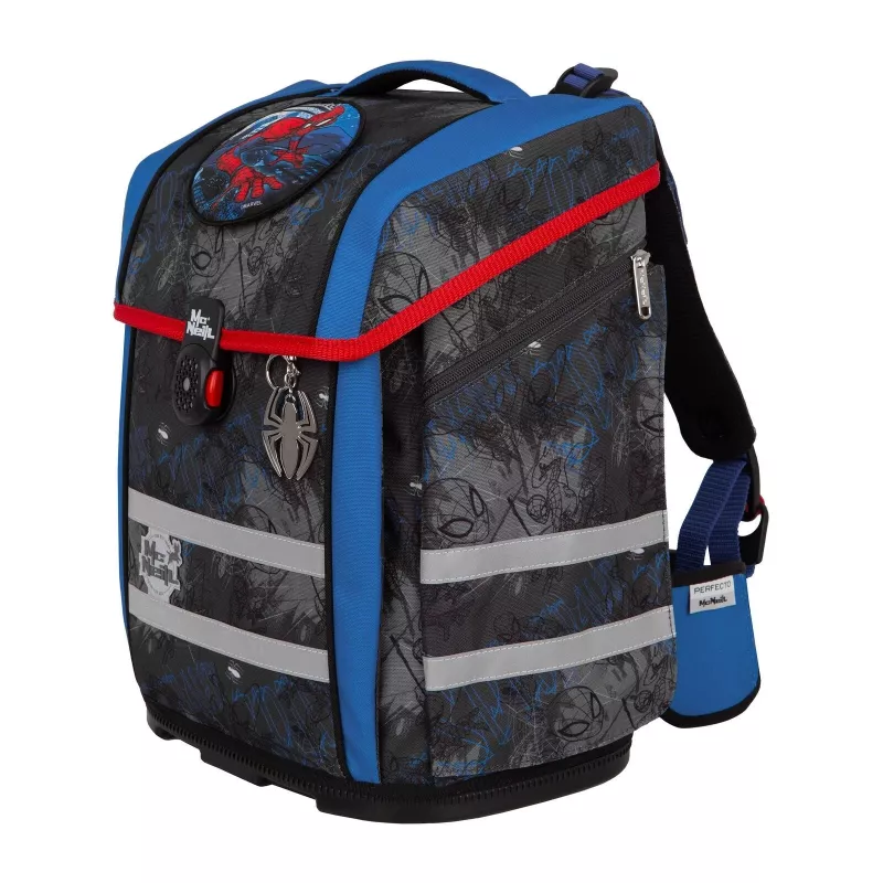 McNeill set zaino scuola PERFECTO 5 pezzi Marvel Spider-Man