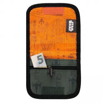 McNeill Star Wars The Mandalorian tasca pettorale – nero e grigio