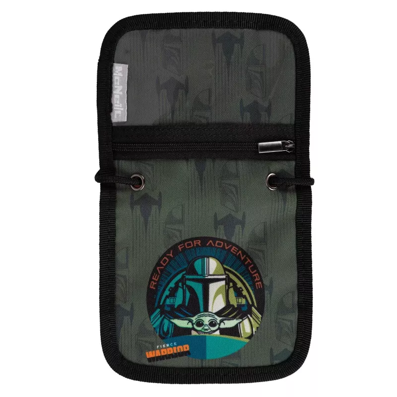 McNeill Star Wars The Mandalorian tasca pettorale – nero e grigio