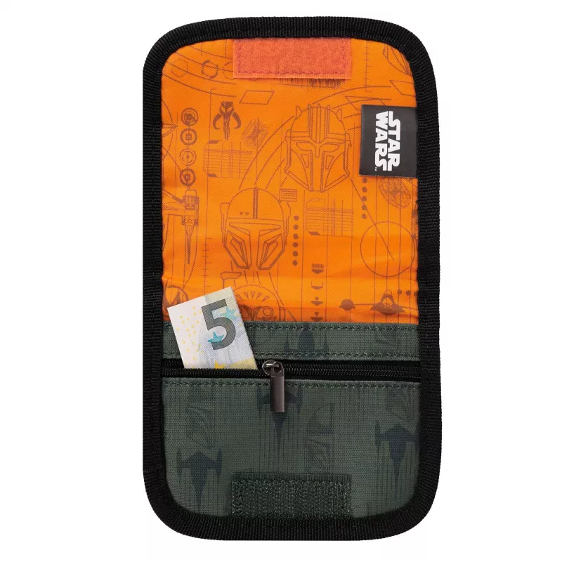 McNeill Star Wars The Mandalorian tasca pettorale – nero e grigio