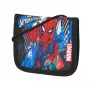 McNeill Marvel Spider-Man borsello con finestra per documento, rosso/blu