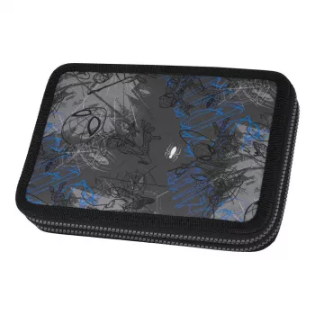McNeill astuccio a due piani riempito con 2 scomparti con zip XL Marvel Spider-Man