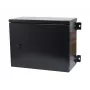 ALLNET contenitore da parete per guida DIN T223mm nero IP55 serie SO-DIN