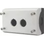 Eaton M22-I2 custodia vuota per 2 elementi di comando, montaggio su superficie, grigio chiaro RAL 7035