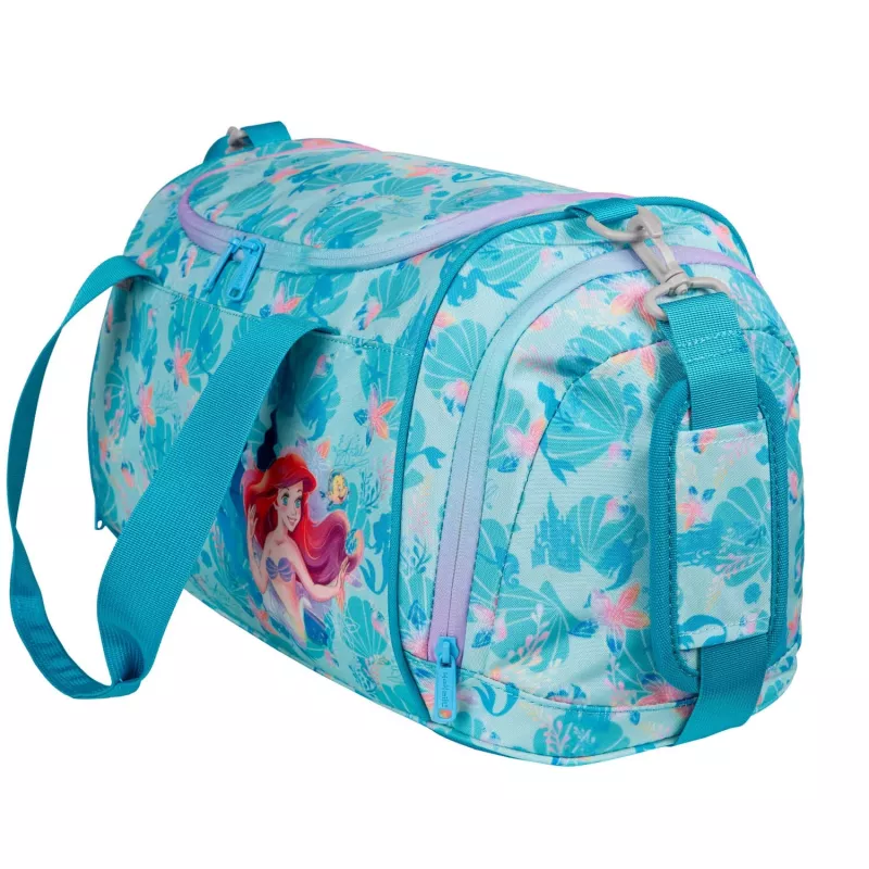 McNeill Borsa sportiva ARIELLE - Ariel, la sirenetta, rosa/lilla, 16L