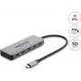 Delock Hub USB 2 porte 10 Gbps con 2 porte USB-C 4K e PD 3.0 100 W