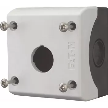 Eaton M22-I1 custodia vuota da parete, 1 posizione, grigio RAL 7035, IP66, 80 x 72 x 56 mm