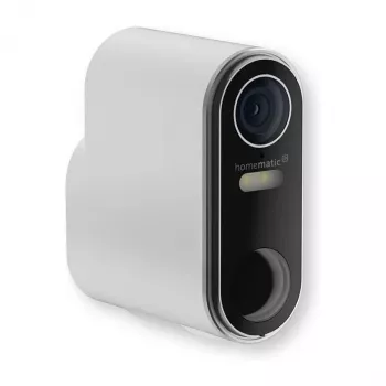 Homematic IP telecamera esterna a batteria (HmIP-COR) – 3MP, WLAN, bianco/nero