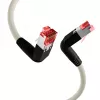 EFB Elektronik K4137GR.2 cavo patch Cat.6A S/FTP LSZH, Draka UC900 TM21, 2x90 gradi, 2 m, grigio