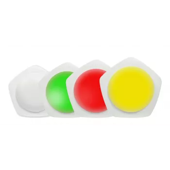ALLNET ALL-PoE-CO2-LAMP semaforo CO2 per qualità dell'aria con LED RGBW, sensore VOC, PoE e Wi-Fi