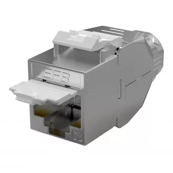 EFB Elektronik E-20096 modulo keystone RJ45 Slimline Cat.8.1 2000MHz schermato