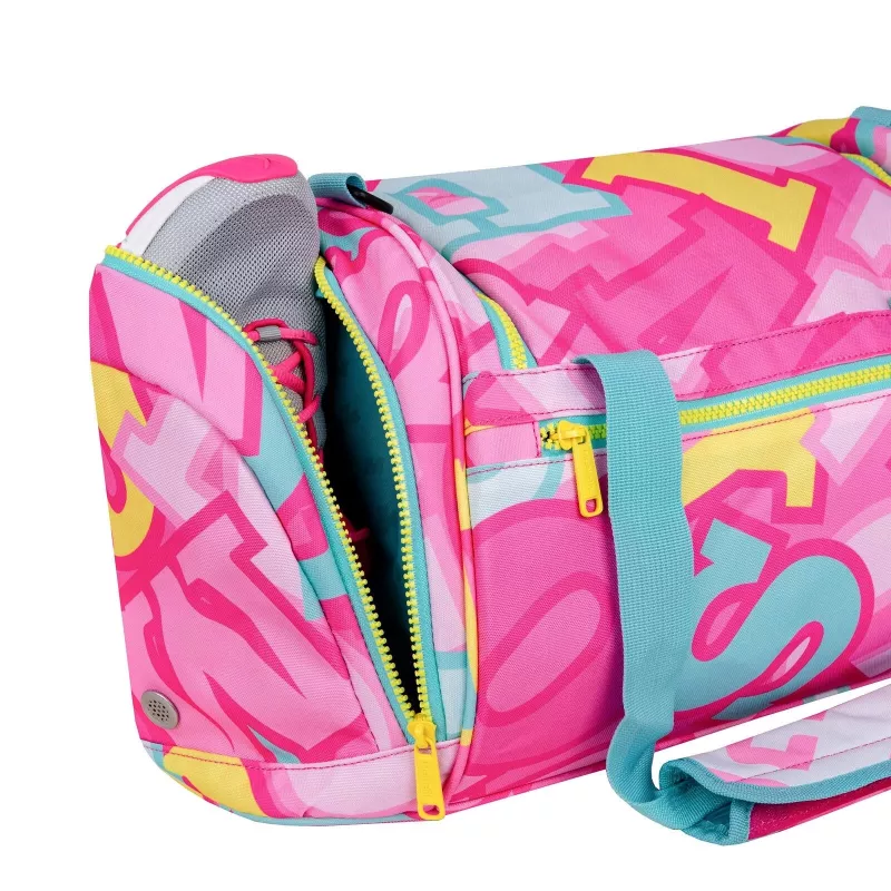 McNeill Disney Minnie Mouse borsa sport, rosa/rosso, 16L, poliestere, bambino