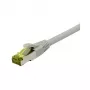 Synergy21 cavo patch CAT6A S/FTP RJ45, 7,5 m, grigio, LSZH, 500MHz, 10Gbps