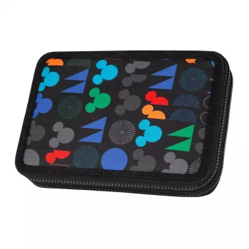 McNeill astuccio portapenne completo con 2 cerniere XL - Disney Mickey Mouse