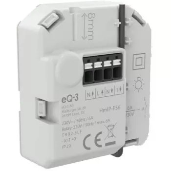 Homematic IP attuatore di commutazione da incasso 6 A (confezione da 3)
