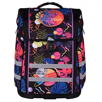 McNeill set zaino scuola PERFECTO 5 pezzi Disney Stitch III