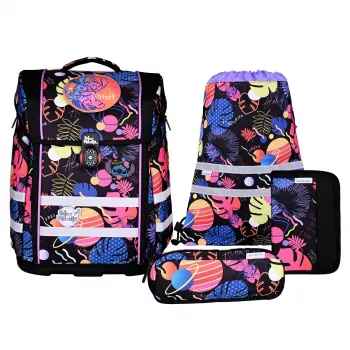 McNeill set zaino scuola PERFECTO 5 pezzi Disney Stitch III