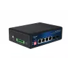 ALLNET ALL-SGI8104v3 switch industrial unmanaged Layer 2, 6 porte GbE, 4x GbE RJ45, 2x SFP, senza ventola, IP40