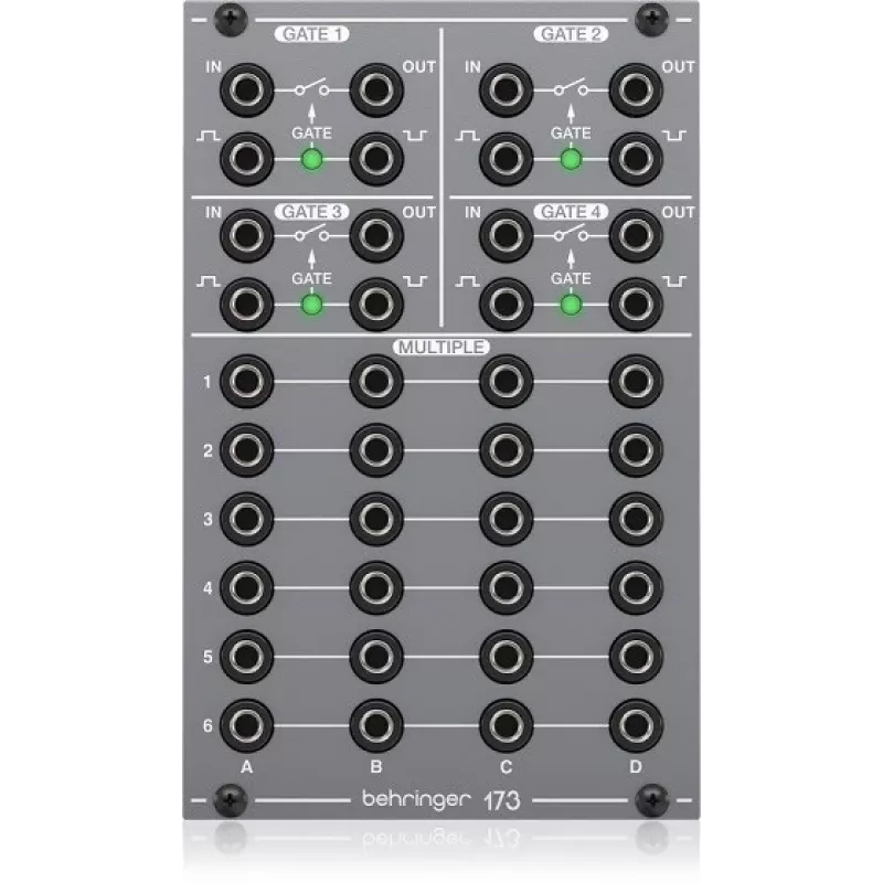 Behringer 173 modulo Eurorack Quad Gate/Multiples