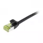 SYNERGY21 S217918 Cavo patch slim CAT6A S/FTP, 5 m, nero, LSZH/TPE Superflex, AWG28, 500MHz, 10Gbps