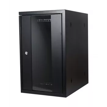 ALLNET armadio a parete verticale 19 pollici T370 nero serie SMH