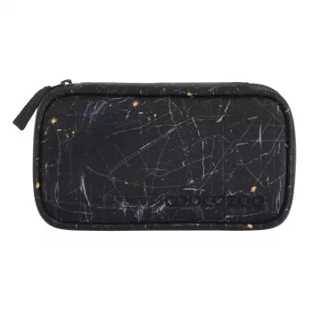COOCAZOO Urban Metro astuccio, poliestere, grigio/nero/bianco, 22 x 10 x 6 cm, idrorepellente, resistente allo strappo, senza PVC, senza PFC