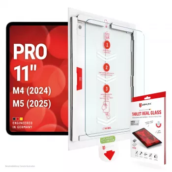 Pellicola protettiva per display DISPLEX Tablet Real Glass iPad Pro 11 (2024/2025) di E.V.I.