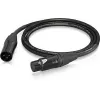 Behringer PMC-150 Cavo XLR, femmina su maschio, cavo microfono 1,5 m, nero