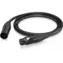 Behringer PMC-150 Cavo XLR, femmina su maschio, cavo microfono 1,5 m, nero