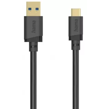 Cavo USB-A su USB-C, 5 Gbit/s, 3 m, nero