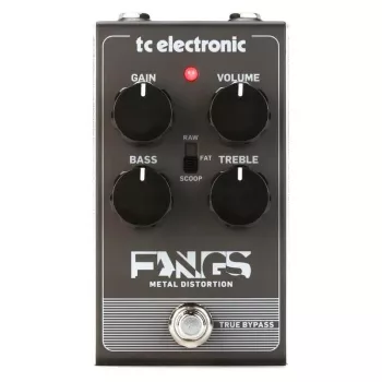 TC Electronic Fangs Pedale distorsione metal per chitarra elettrica