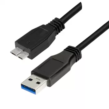 LogiLink Cavo USB 2.0 Micro-B, 2 m, nero