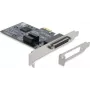 DELOCK Scheda interfaccia CAN 2.0 / CAN FD PCIe, 2 x D-Sub 9 pin, fino a 8 Mbps, con isolamento e protezione da sovratensione